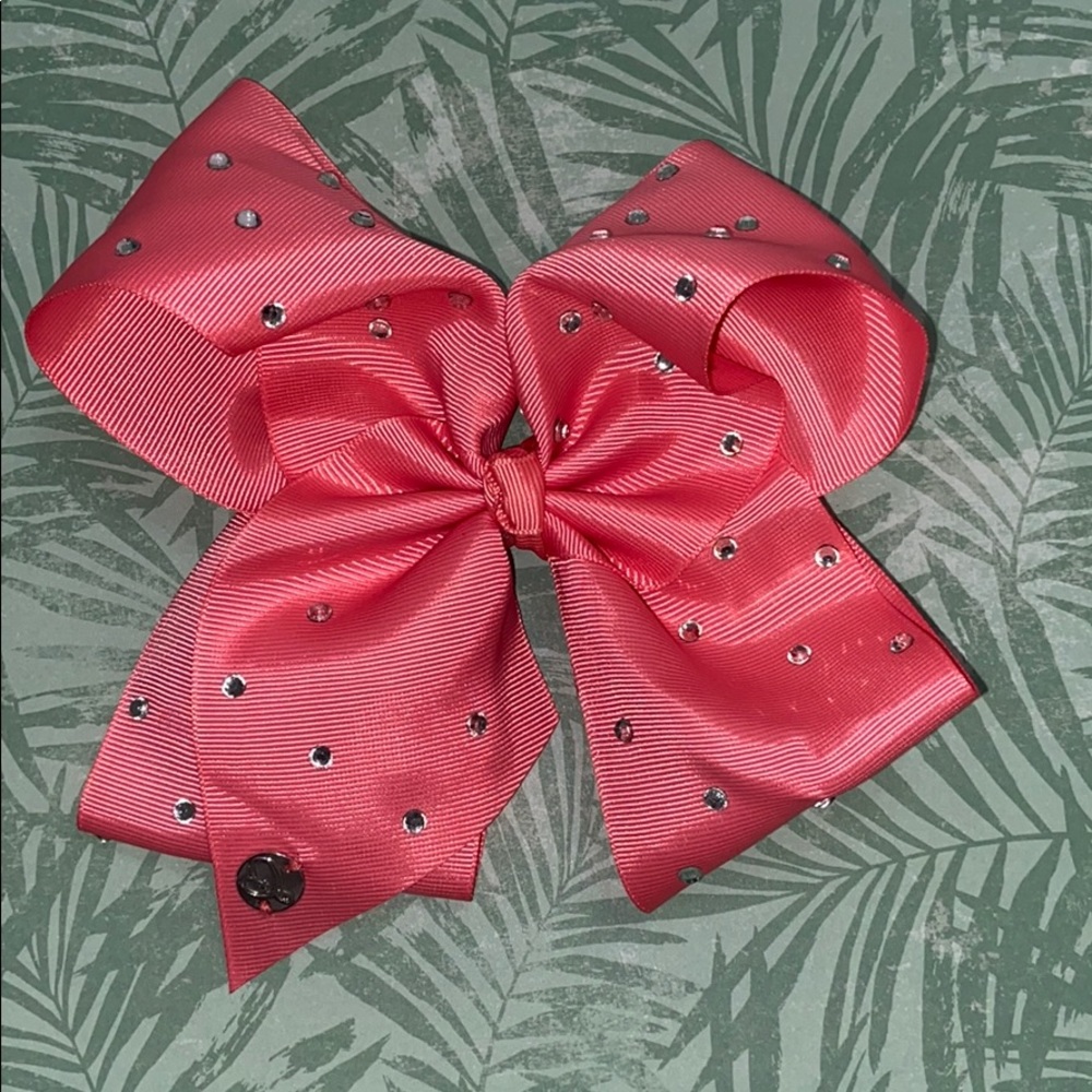 Pink with Rhinestones Large Jojo Siwa Bow